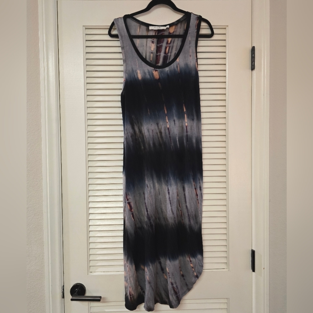 A.OK Coevolution - Tie-Dye Sleeveless Lightweight Dress